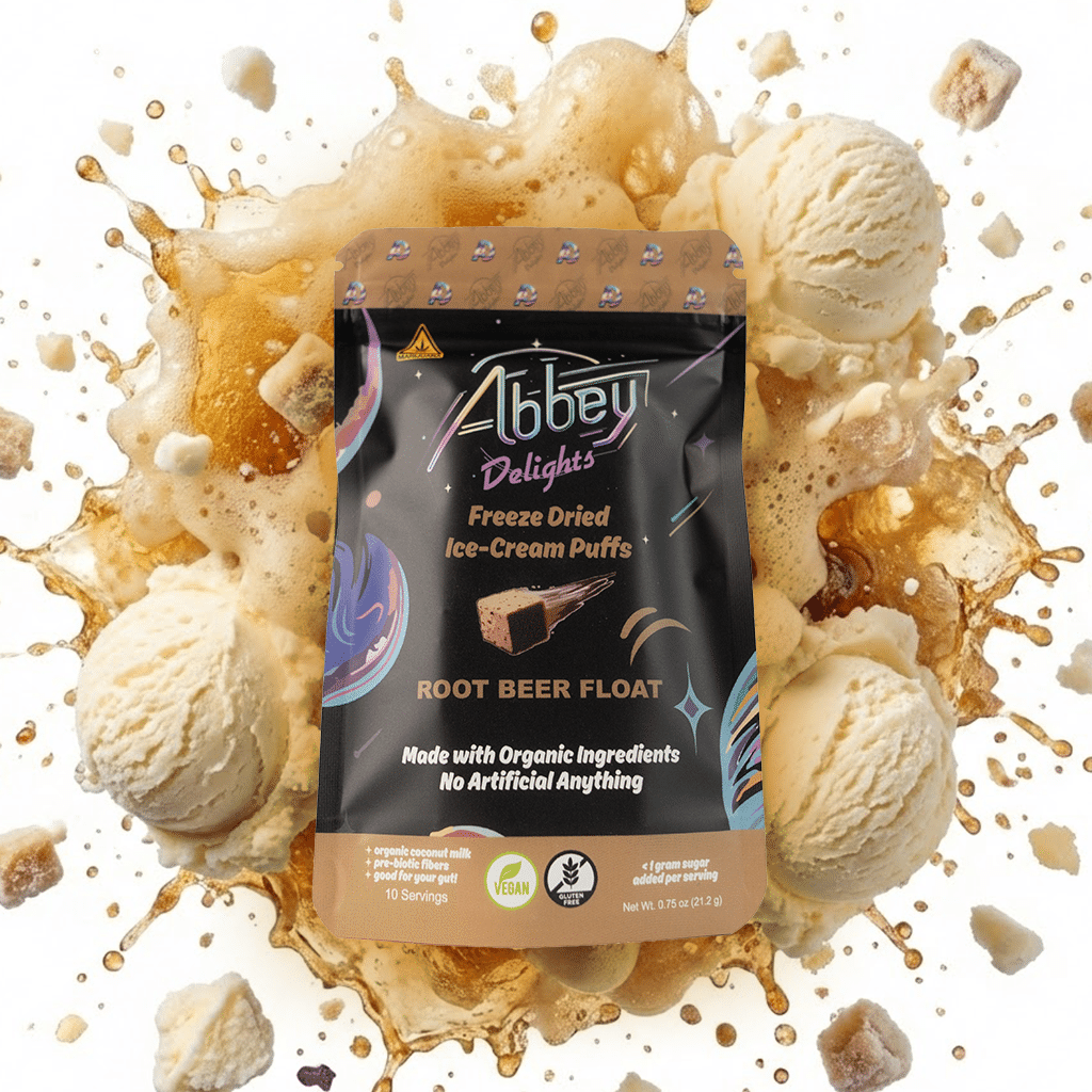 HYBRID - Root Beer Float Freeze Dried Ice Cream Puffs