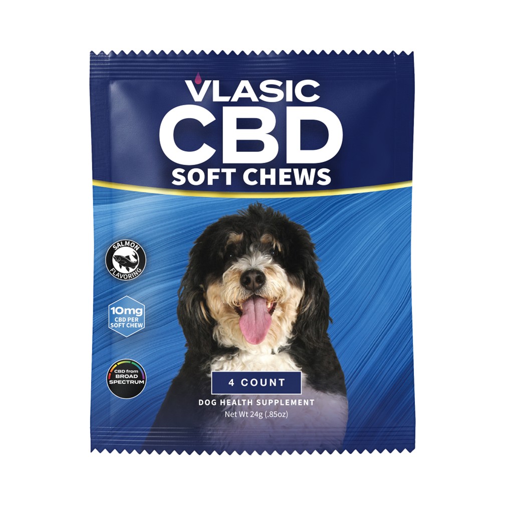 Mini Broad Spectrum CBD Dog Chews (Salmon Flavor)