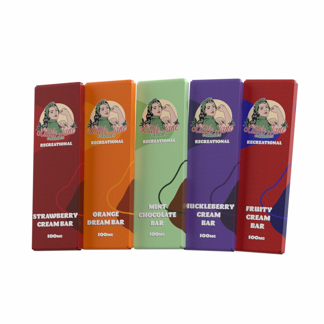 Assorted Chocolate Bars 100mg