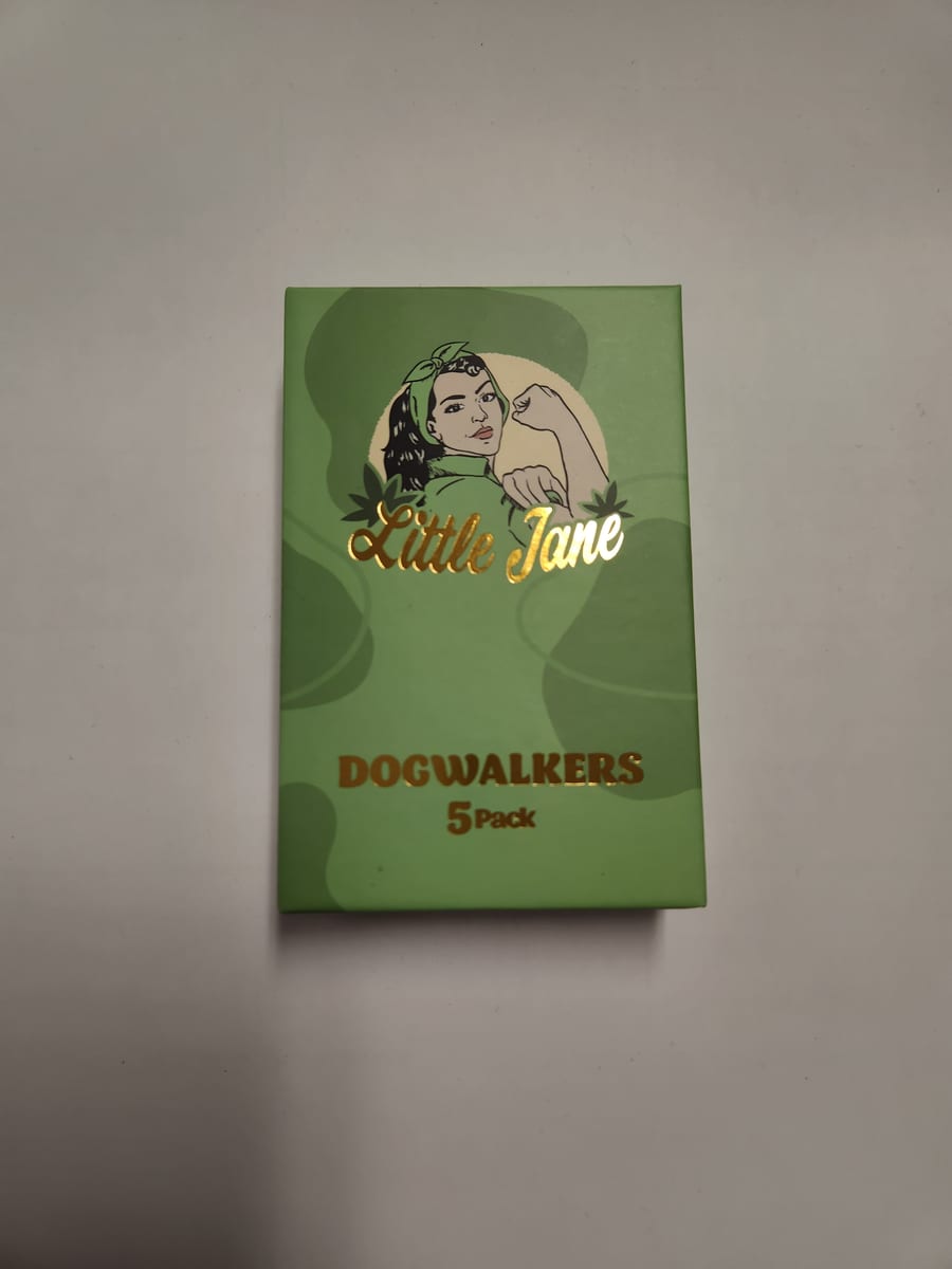 LITTLE JANE BANANA MELT DOG WALKER 5-PACK 2.5 GRAMS