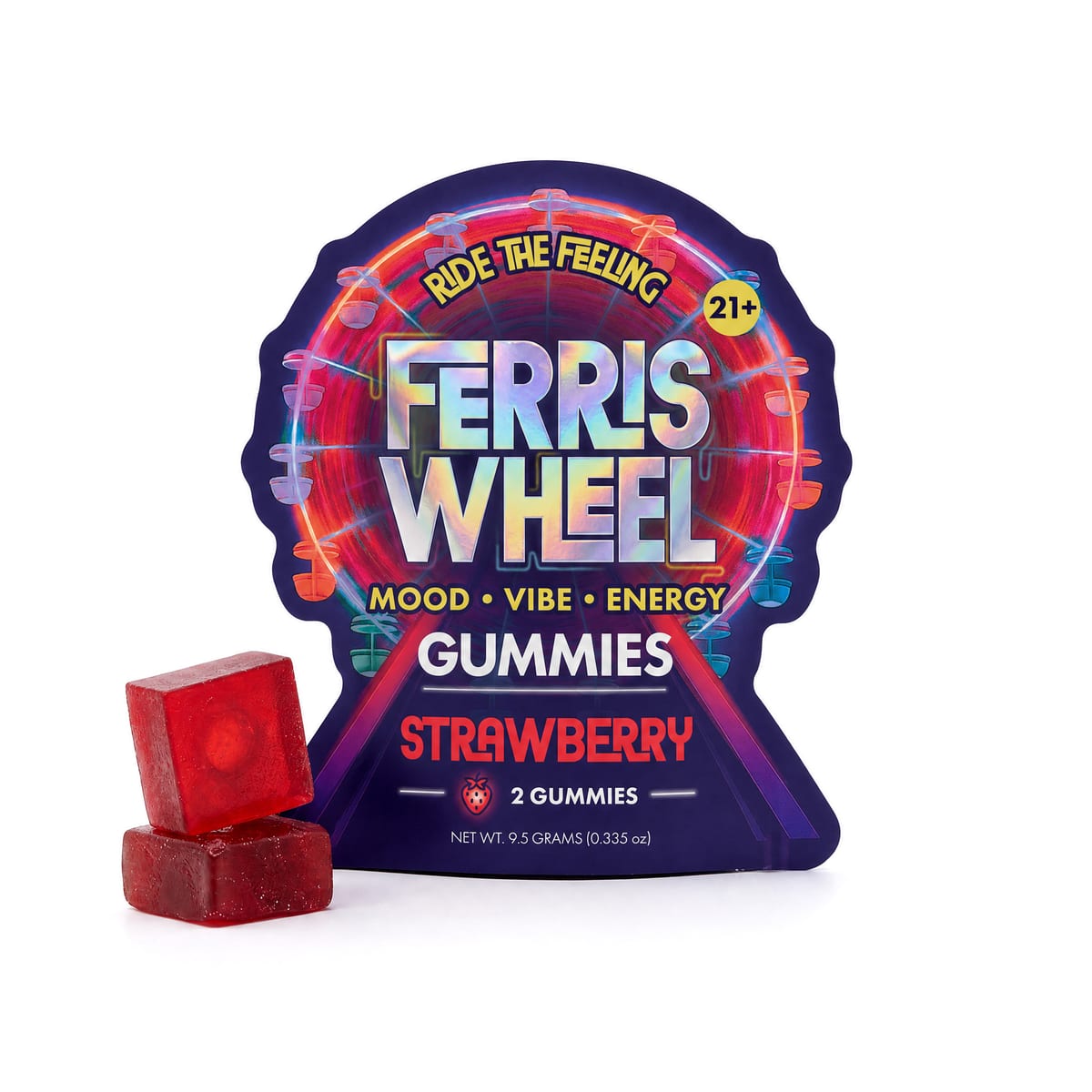 Ferris Wheel - Gummies - Strawberry - 10ct