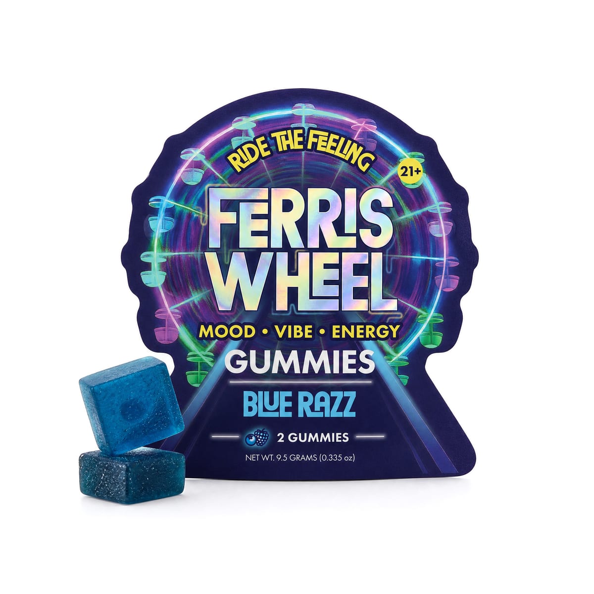 Ferris Wheel - Gummies - Blue Razz - 10ct